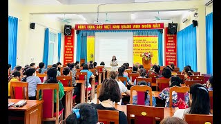 Hội LHPN tỉnh tập huấn tuyên truyền phòng chống tội phạm, mại dâm năm 2023 cho cán bộ, hội viên phụ nữ nòng cốt tại TP Uông Bí