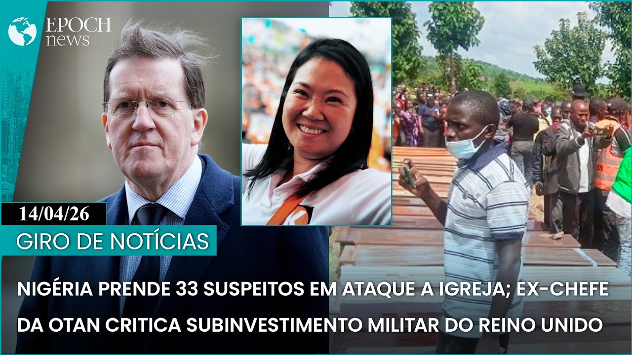 Manchetes do Brasil e do Mundo | 14/04