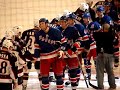 final minute and celebration New York Rangers MSG playoffs