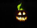 Green Fire Jack-o-Lantern
