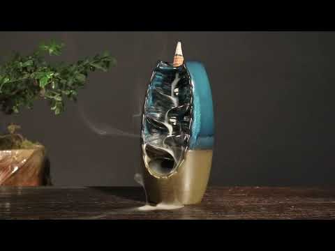 Подставка для благовоний "Рука с лотосом" стелющийся дым Luxury Gift