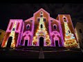 Videomapping natalizio sulla Basilica di San Nicola