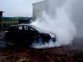 Kia Rio Burnout