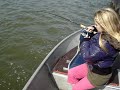 snoekbaars vissen vanuit de boot !
