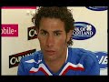 Carlos Cuellar arrives at Ibrox