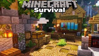 Building with fWhip S2 : Village MARKET : Minecraft 1.14 Survival Let's Play