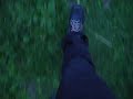 Walking on grass