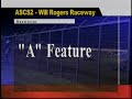 mini sprint racing at will rogers raceway claremore, ok 4-20-08