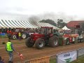 Leo Poldervaart met de Case Inter 1455xl in Zuid Beijerland