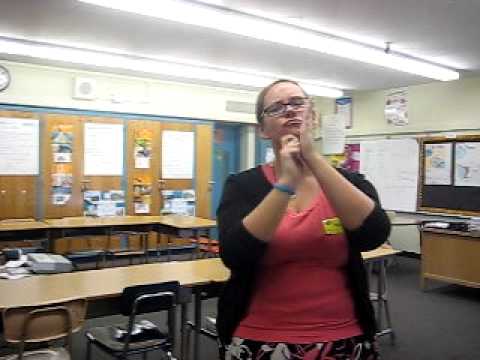  graders at the Marlton School Deaf Program in Los Angeles, California.