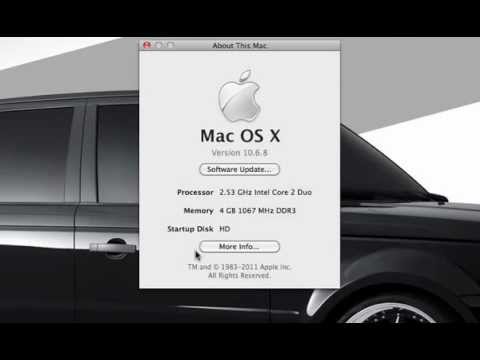 how to check ram on mac