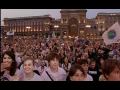 The biggest peace Karaoke! Milan sings Imagine