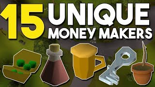 15 Unknown or Unique Money Making Method OSRS