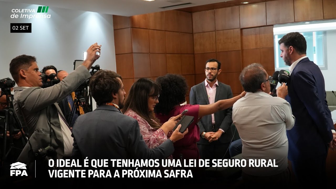 FPA ALERTA PARA RISCOS DO TARIFAÇO, DO CRIME ORGANIZADO E DA AUSÊNCIA DE SEGURO RURAL