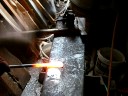 John Marshall forging medieval plate cutter arrowhead John Marshall forging medieval plate cutter arrowhead