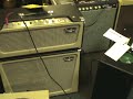 Gretsch White Falcon and Tone King Amp at Guitar Showcase