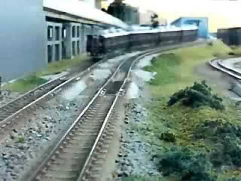 Nゲージ　阪急電車　梅田へ向け快走！！