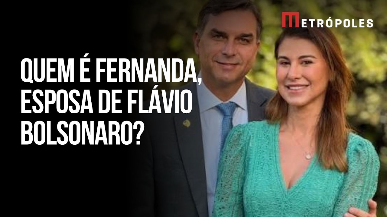 Quem é Fernanda Bolsonaro, esposa de Flávio que reforça aproximação com público feminino