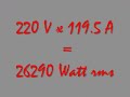 Atomic APXX 18\" vs 220 V Wallsocket Long Version Atomic APXX 18\" vs 220 V Wallsocket Long Version