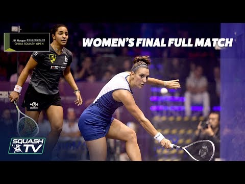 Squash: Serme v El Welily - Women's Final - China Open 2018 - Full Matches