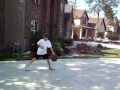 MJ2 shoots baskets.