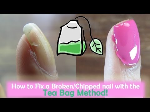 how to fix a broken nail