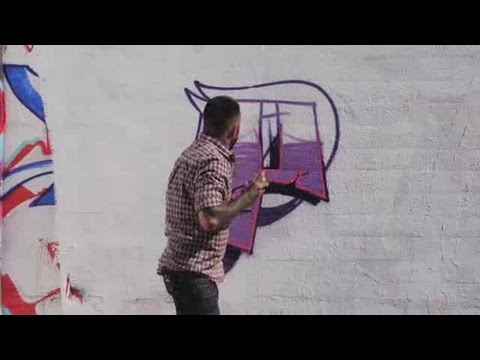 how to draw graffiti letters of the alphabet w