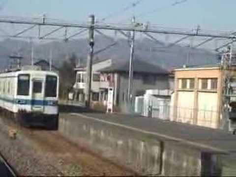 秩父鉄道を経由して回送される東武電車