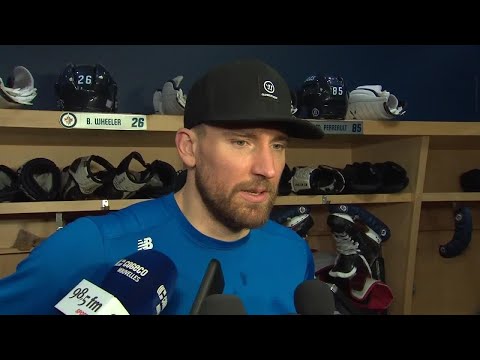 Video: Jets' Blake Wheeler on playing 'super competitive' former teammate Al Montoya