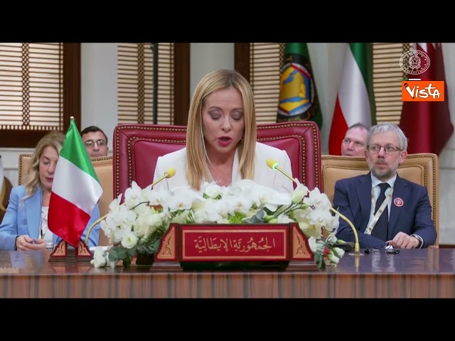 Meloni al Vertice del Golfo: Italia Paese di dialogo e confronto