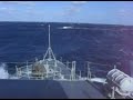 cazaminas m34 turia navegando con mar grueeeesa 04:07