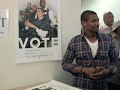 Usher Raymond on BnB Voter Registration Drive