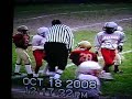 8yr old tailback/linebacker, Cleveland Muny League All Star, Same league that brought us Troy Smith, Ted Ginn Jr, Nate Clements, Donte Whitner. All Ohio State Greats. Cleveland Muny League 1st in yards, 2nd in scoring. 8yr old Tailback/Linebacker. Playing against TOP COMPETITION, GOOD TEAMS, GLENVILLE'S JR TEAMS, DOVE PARK......