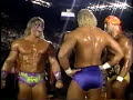 sid justice confronts hogan and warrior