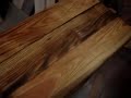 Heartpine hall table Heartpine hall table