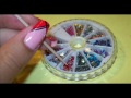 rEd and pInk nail art tutorial