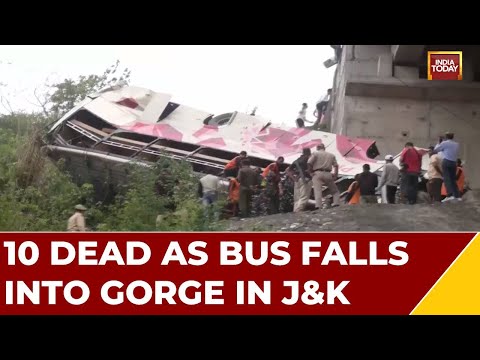 10 Killed, 20 Injured As Katra-Bound Bus Rolls Down Gorge On Jammu-Srinagar National Highway