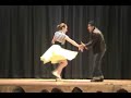 EB & Gio Swing Dancing at RMS Talent Show