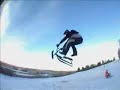 Snowbike freestyle session
