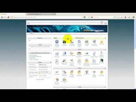 how to recover cpanel login