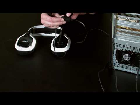 headset set up - How to set up your A40 Headset directly to a PC.