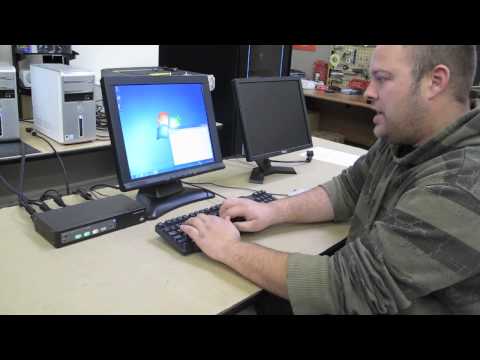 how to fit a kvm switch