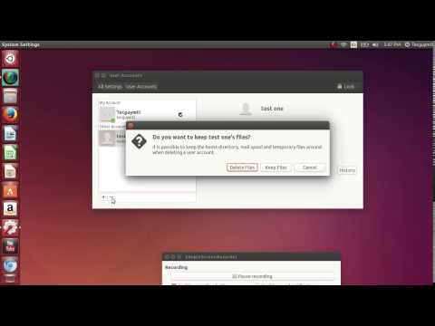 how to remove user in ubuntu