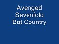 avenged sevenfold   bat country   with lyrics