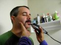 Shaving the Movember Mustache - 2009