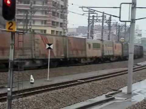 貨物列車　８０５７レ＆１０５４レ