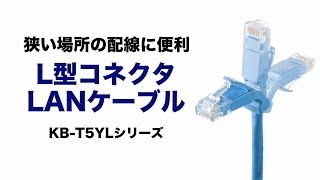 [L型カテゴリ5eより線LANケーブルの紹介]