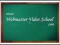 webmaster tutorial