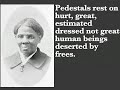 Estimating Harriet Tubman Respectfully