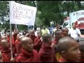 Revolution Protest of Monks in Birma 29.08.